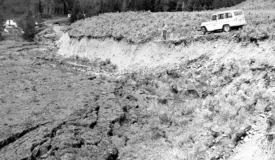 1959 Hebgen Lake Earthquake Fault Scarp