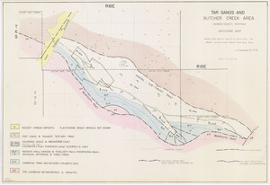 Tar Sands and Butcher Creek Area Geologic Map