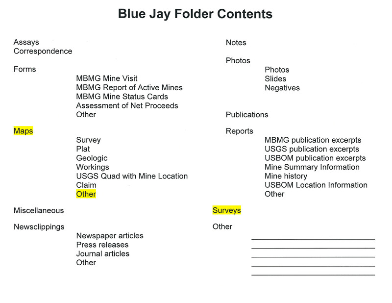 item thumbnail for Blue Jay Folder Contents