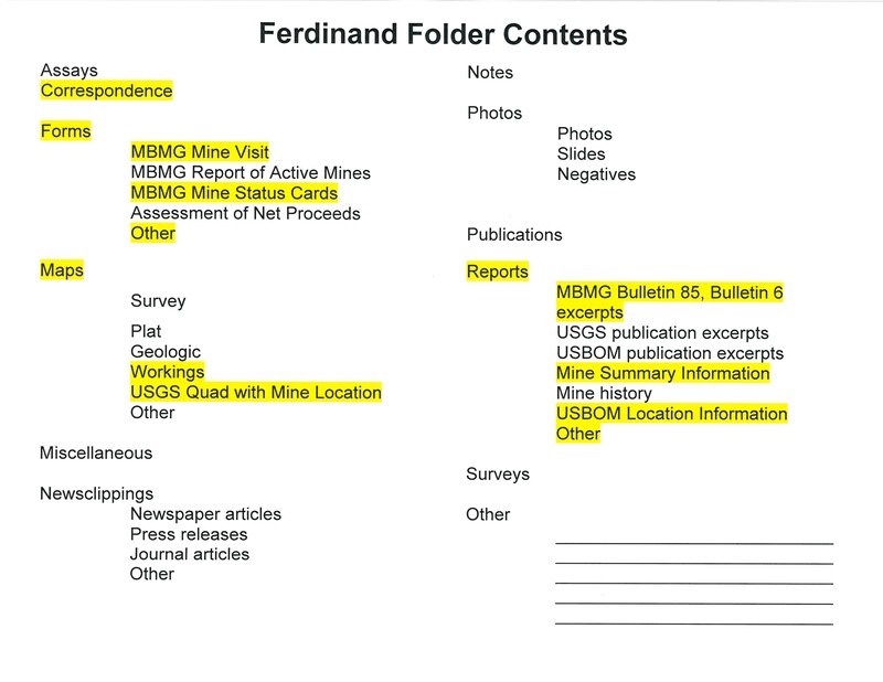 item thumbnail for Ferdinand Folder Contents