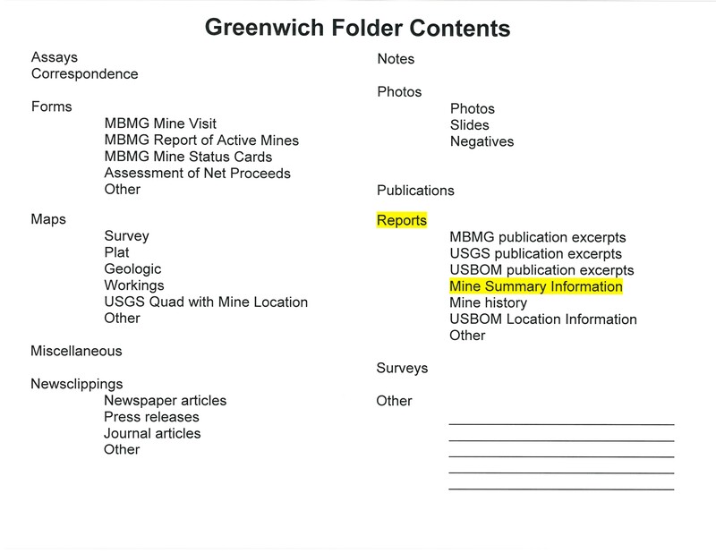 item thumbnail for Greenwich Folder Contents