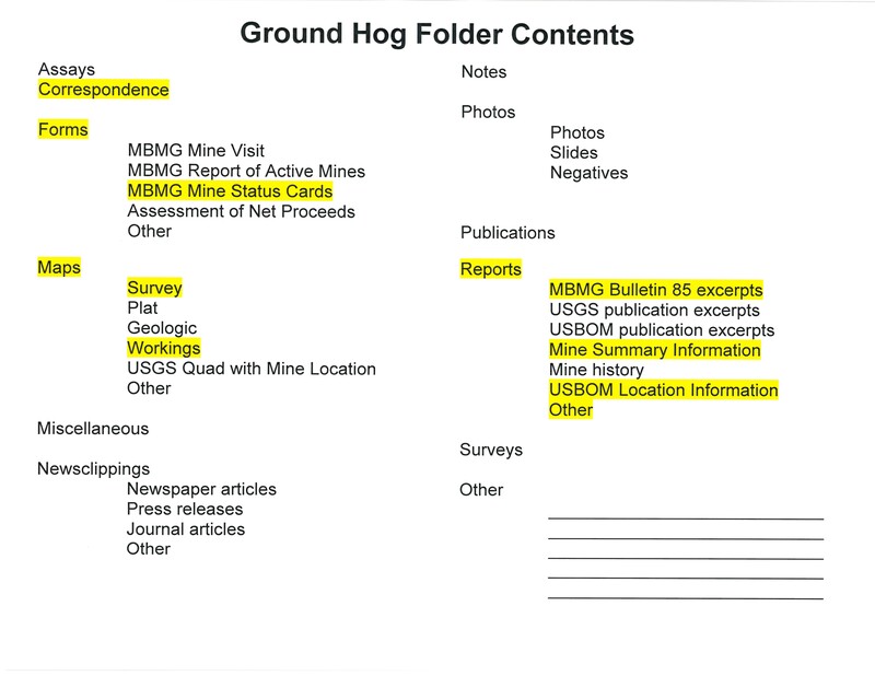 item thumbnail for Ground Hog Folder Contents