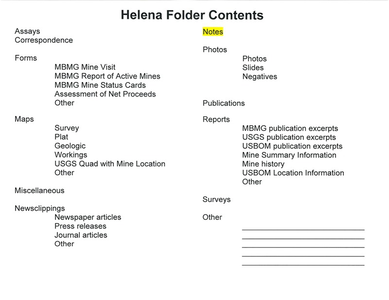 item thumbnail for Helena Folder Contents