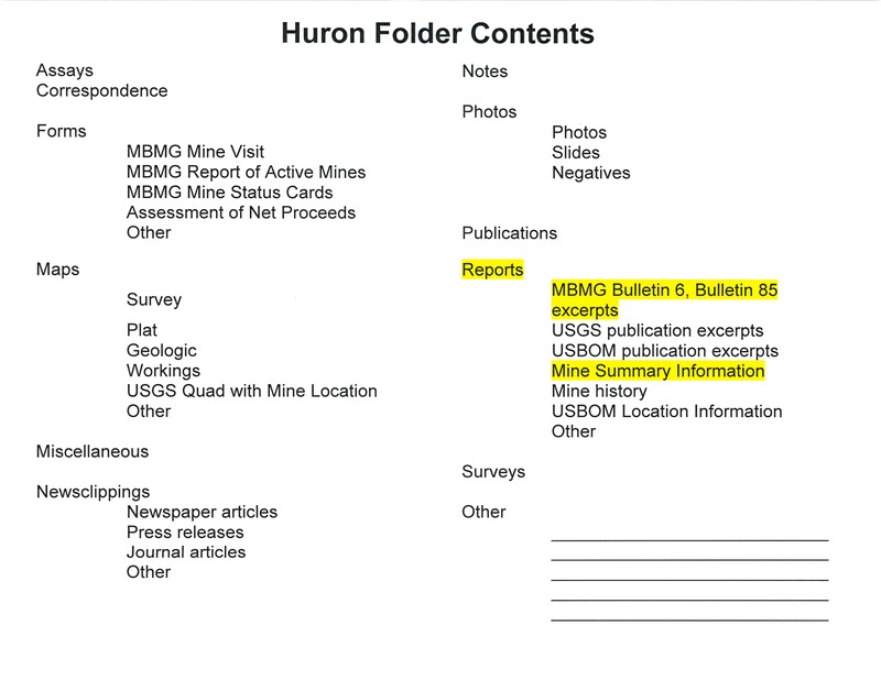 item thumbnail for Huron Folder Contents