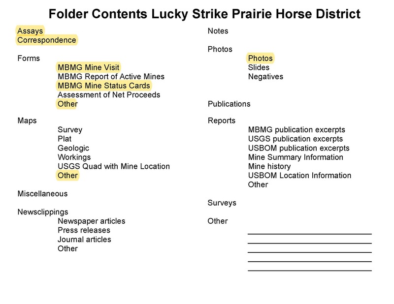 item thumbnail for Lucky Strike Horse Prairie Folder Contents