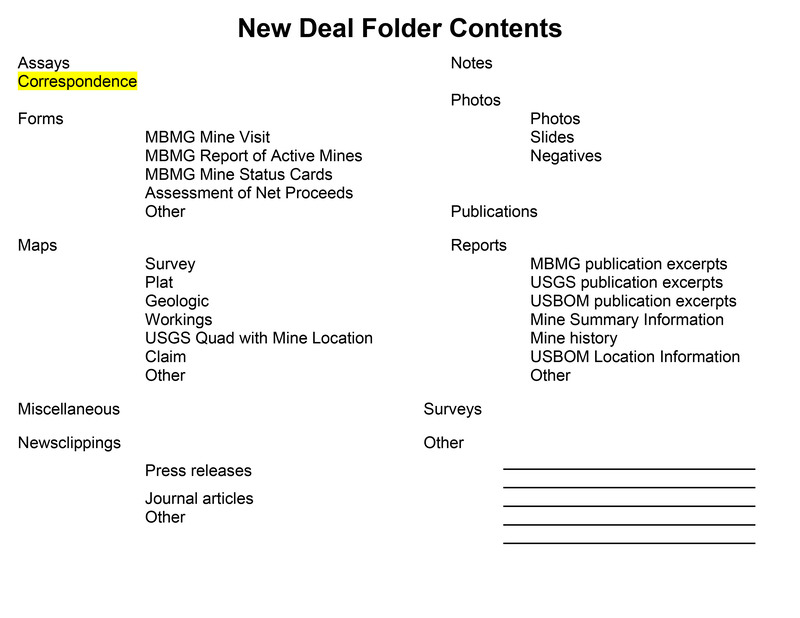 item thumbnail for New Deal Folder Contents