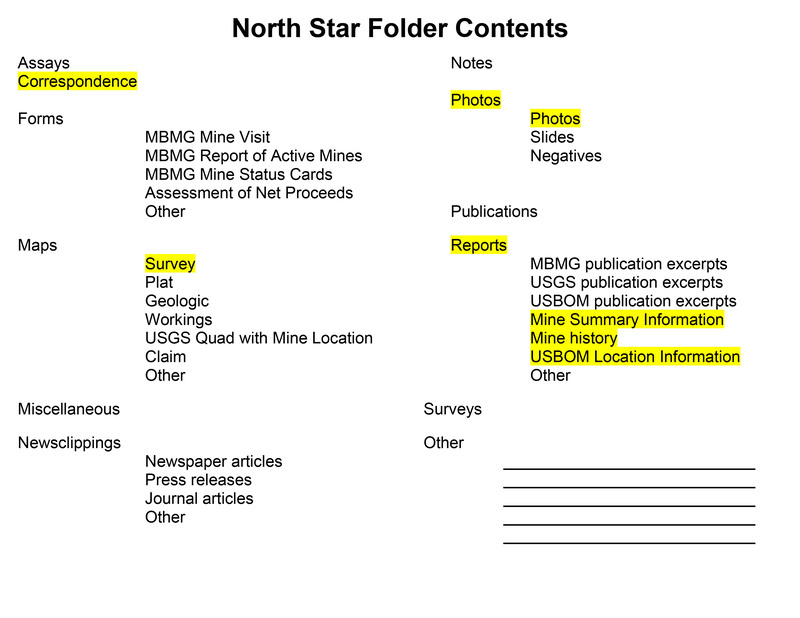 item thumbnail for North Star Folder Contents