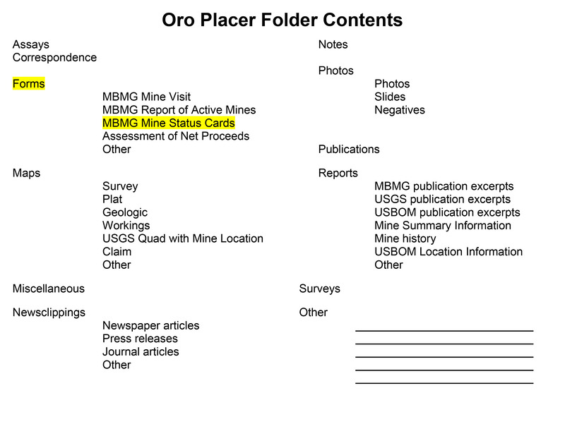 item thumbnail for Oro Placer Folder Contents