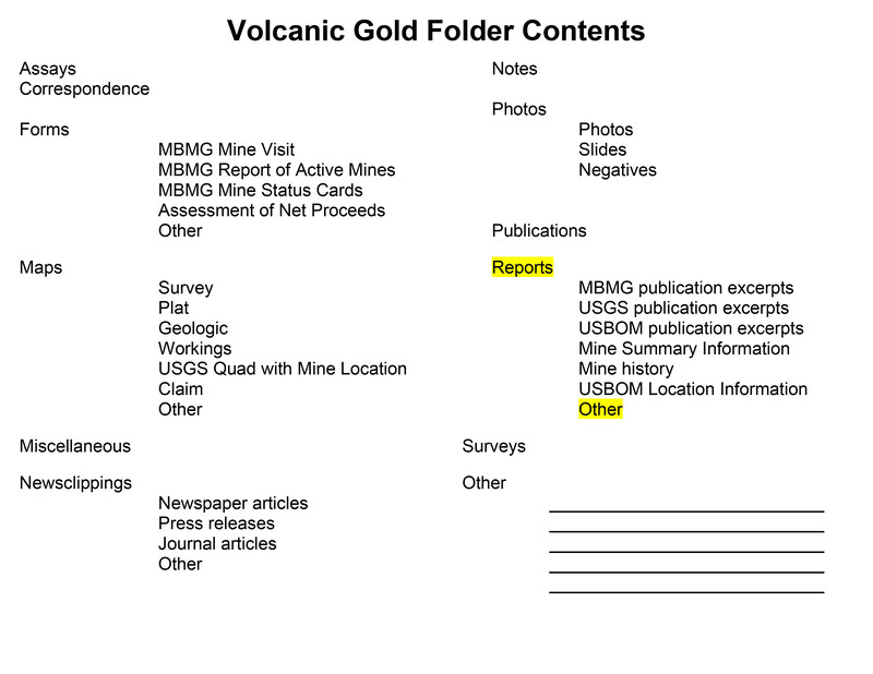 item thumbnail for Volcanic Gold Folder Contents
