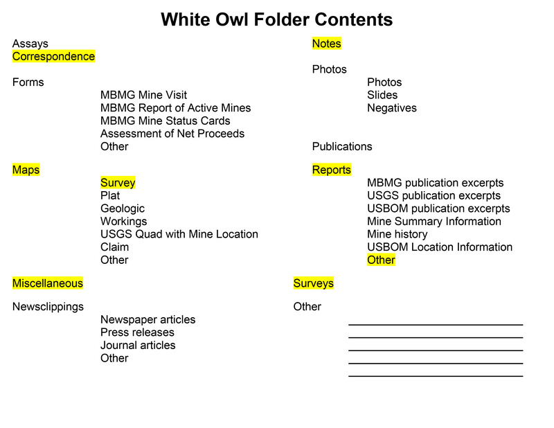 item thumbnail for White Owl Folder Contents