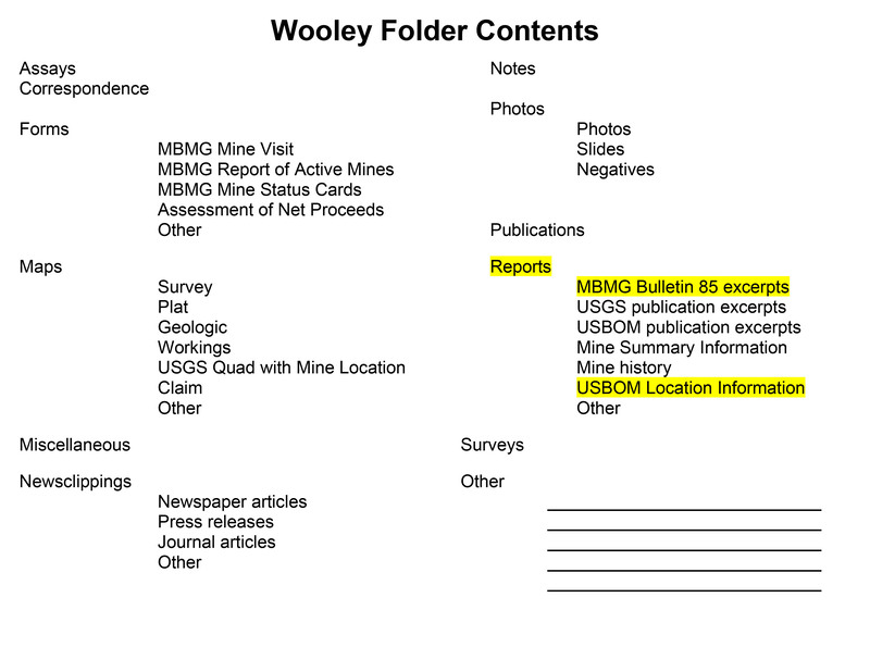 item thumbnail for Wooley Folder Contents