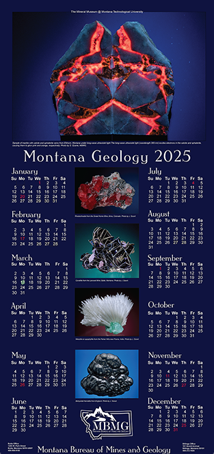 2025 MBMG Calendar