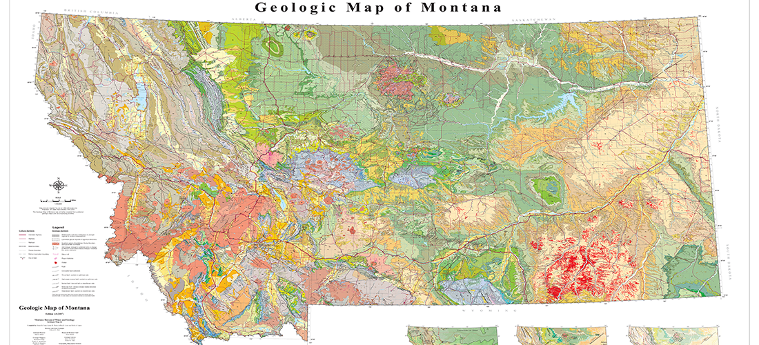 Geologic Map of Montana